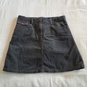 Gymboree girls size 12 Pop Star gray skirt